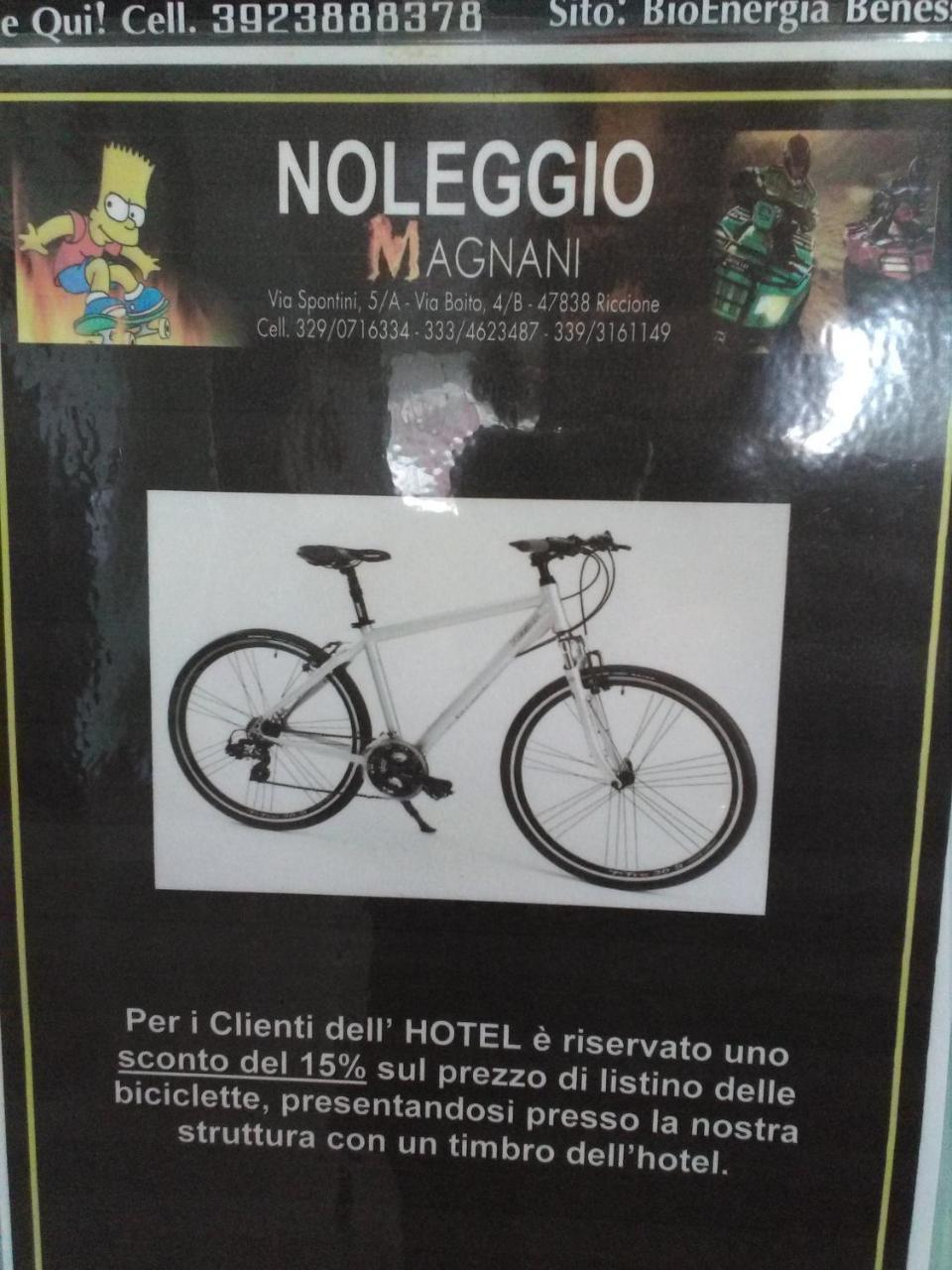 Hotel Margareth Riccione Eksteriør billede